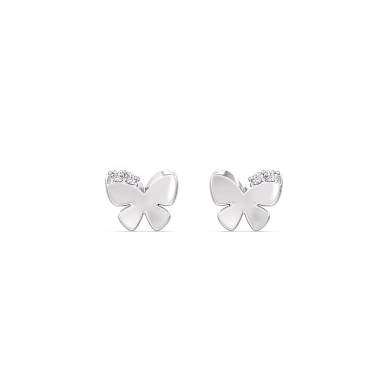 Butterfly Flatback Studs