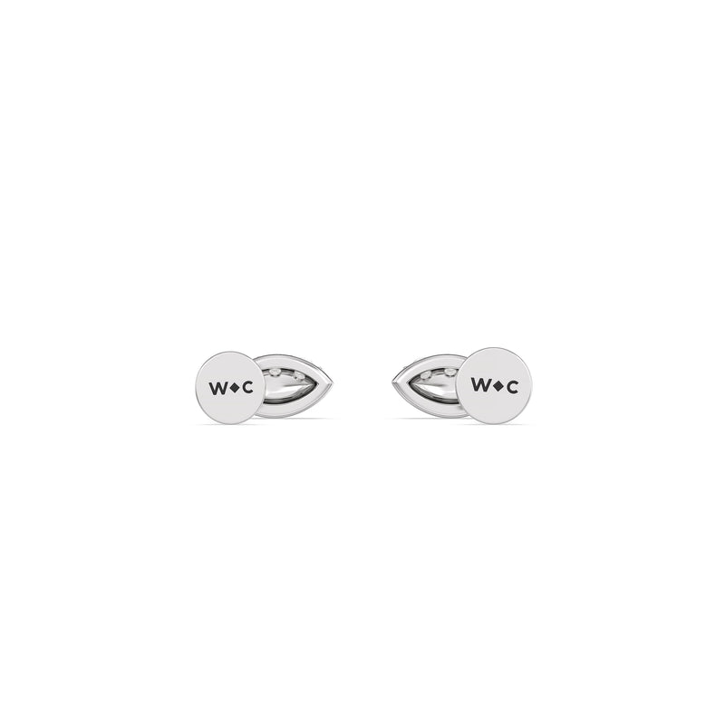 Vertical Marquise Flatback Studs