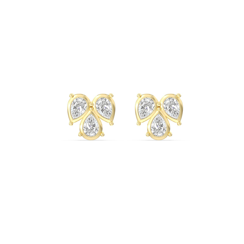 Tri Flatback Studs