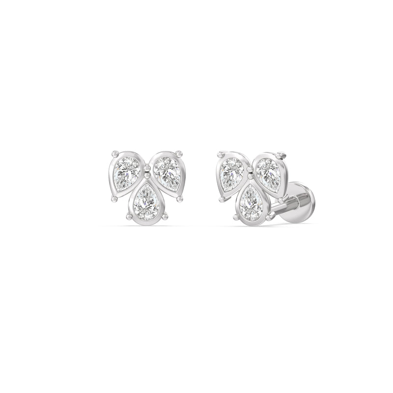 Tri Flatback Studs