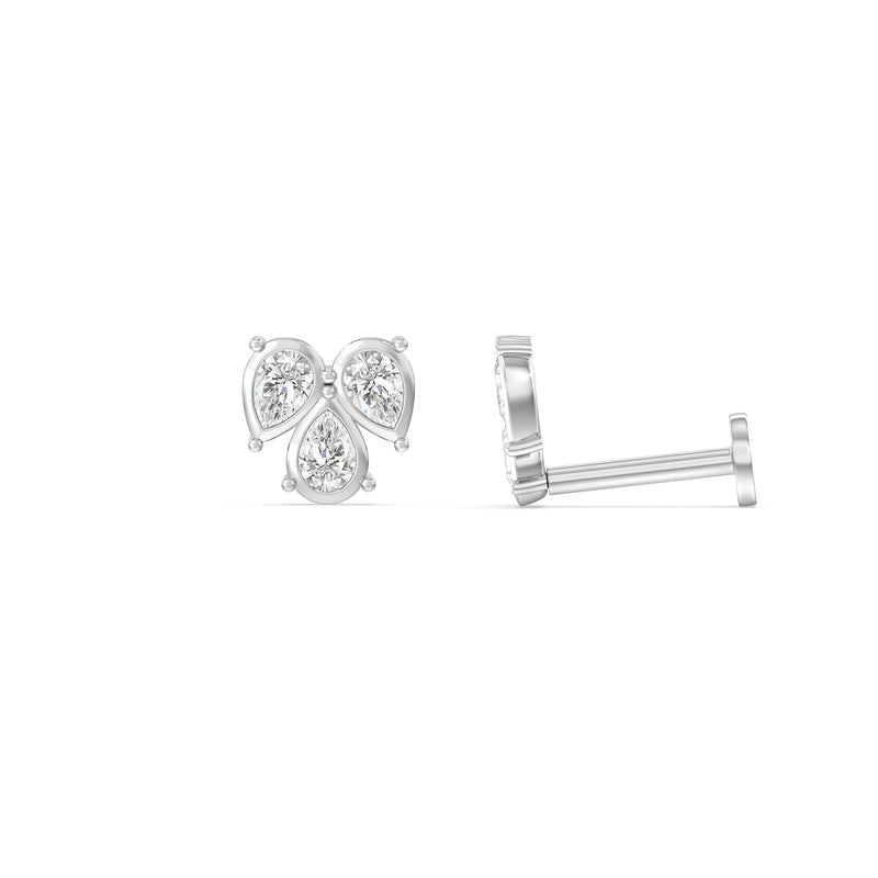 Tri Flatback Studs