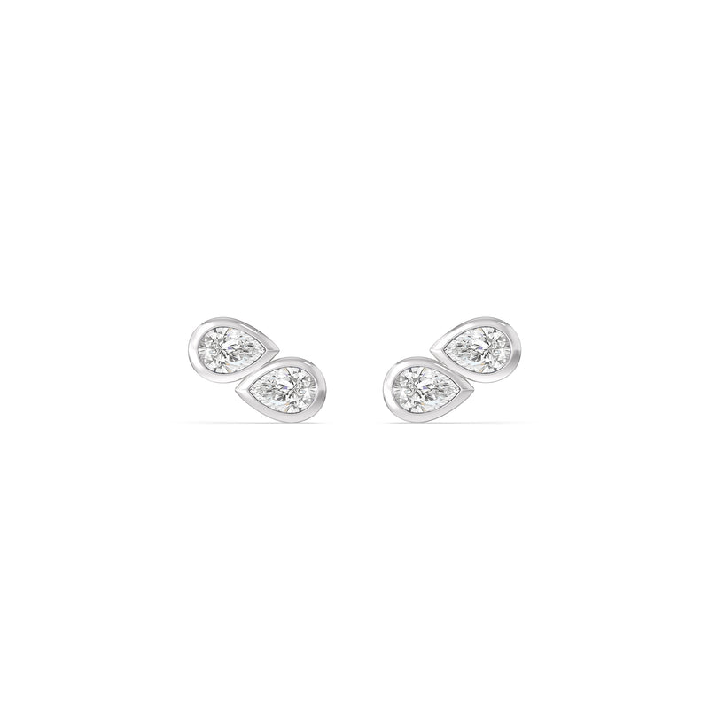 Pear Duet Flatback Studs