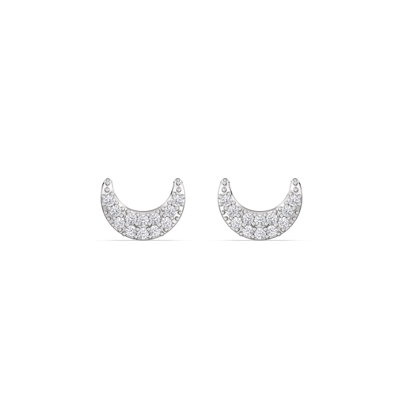 Crescent Flatback Studs