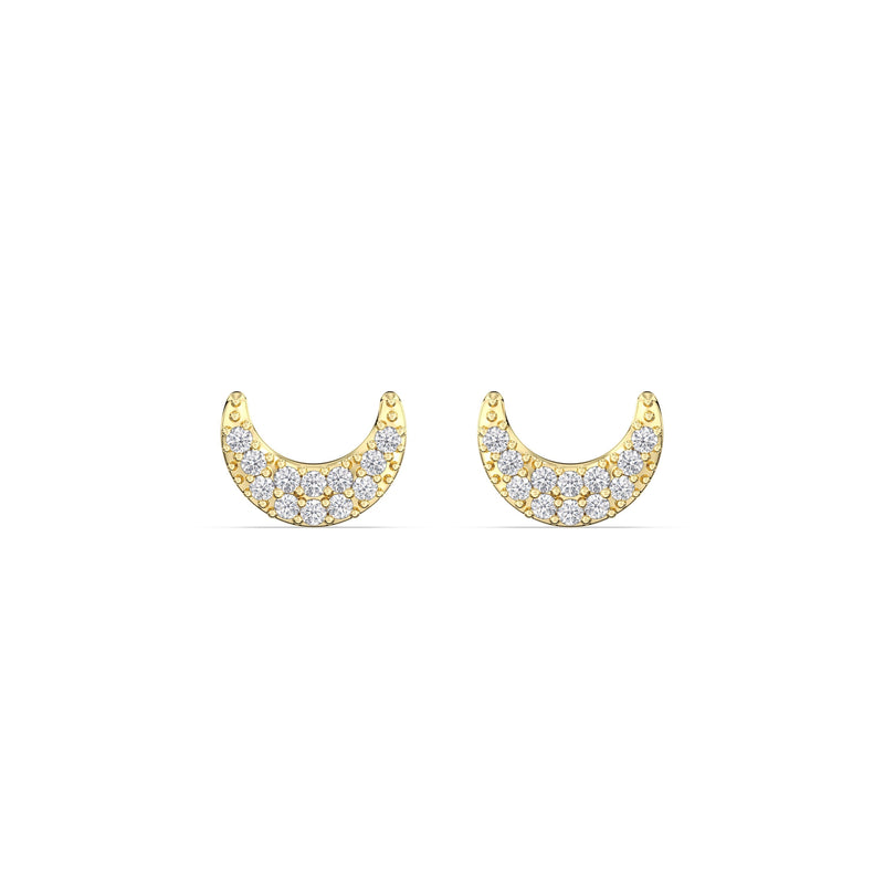 Crescent Flatback Studs