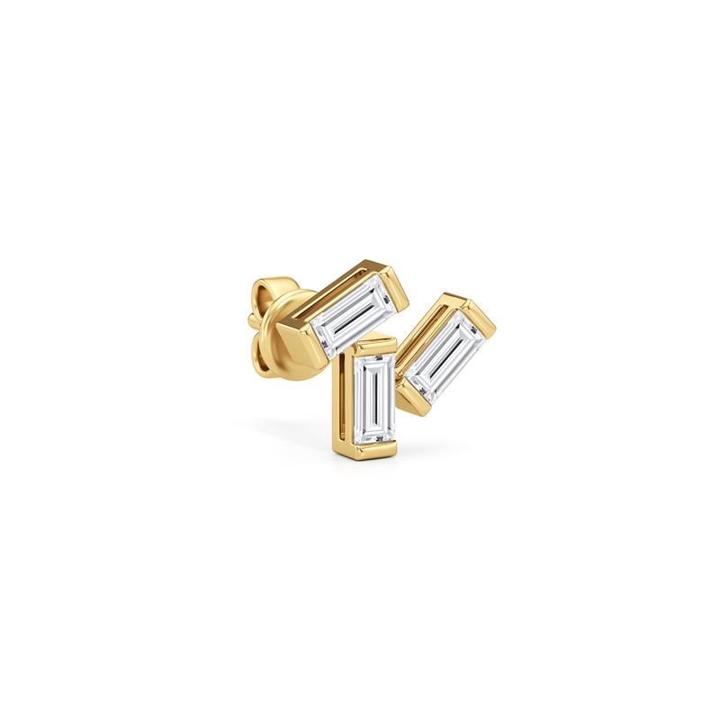 The Aria Baguette Studs