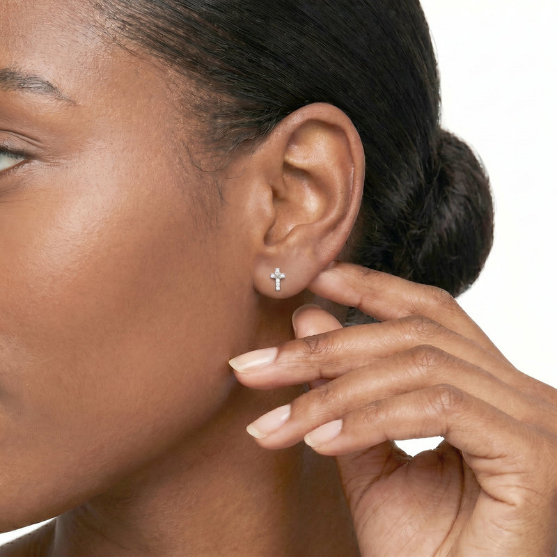 The Emilia Cross Earring