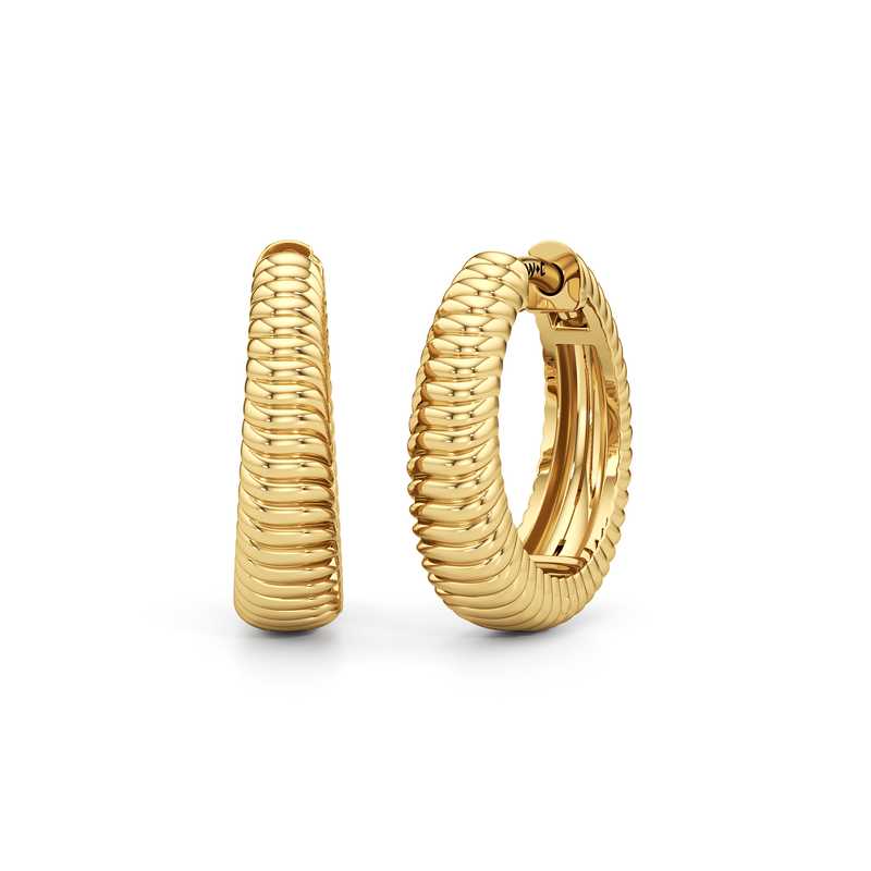 The Sofia Sculptural Hoops
