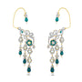 Naira Emerald & Diamond Ear Cuff
