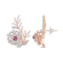 Load image into Gallery viewer, Flame Colour Couture Earrings
