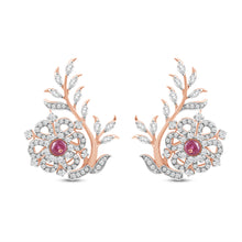 Load image into Gallery viewer, Flame Colour Couture Earrings
