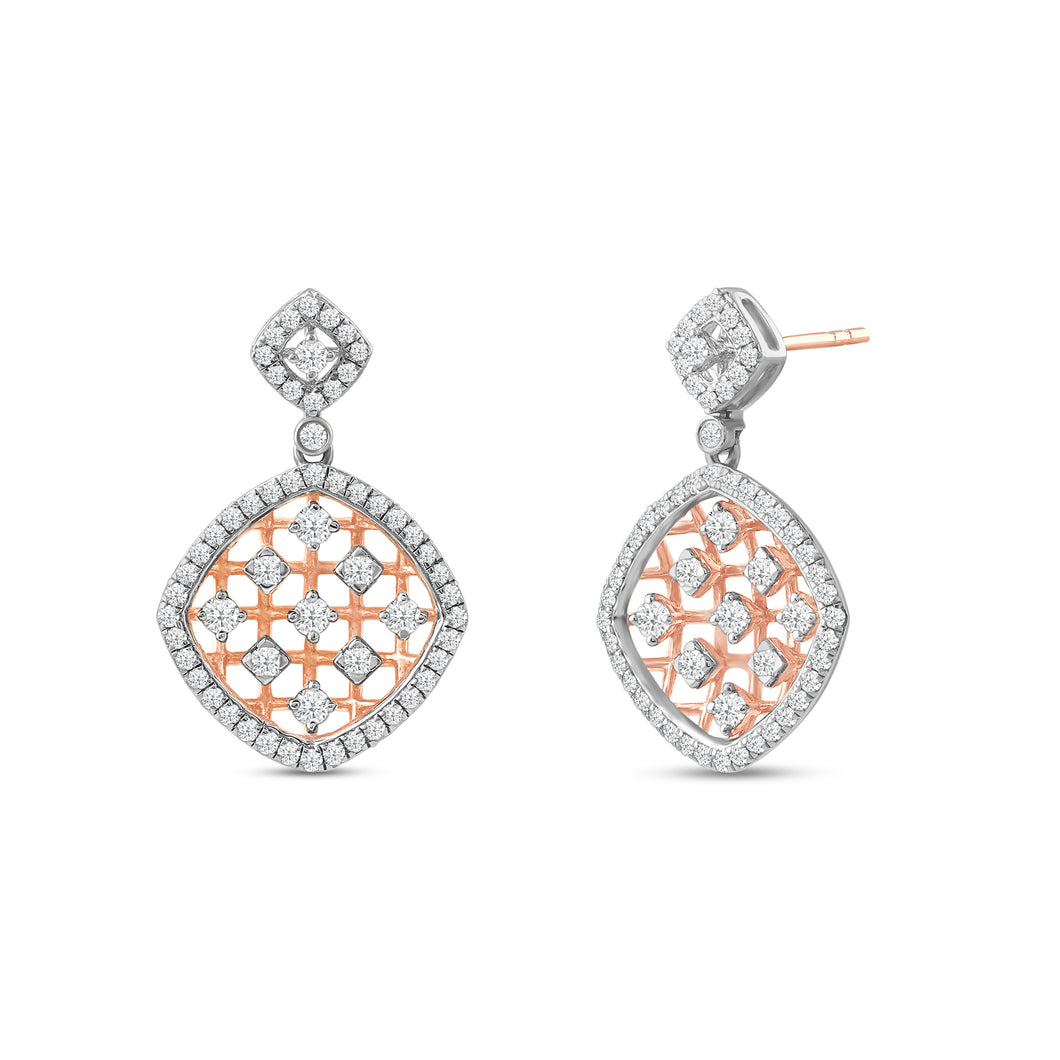Rose Lace Leora Earrings