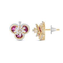 Load image into Gallery viewer, Scarlet Fleur Esperia Earrings
