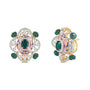 Vedia Emerald & Diamond Fashion Earrings