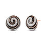 Vortex Diamond Stud Earrings