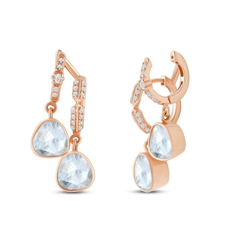 Luniera Diamond Drop Earrings