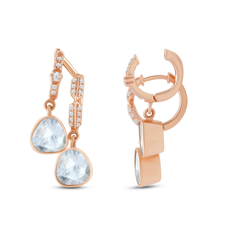 Luniera Diamond Drop Earrings