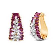 Load image into Gallery viewer, Crimtonia Colour Couture Earrings
