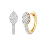 Everia Diamond Hoop Bali Earrings