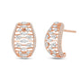 Miragi Diamond Half Bali Earrings