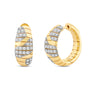 Orella Diamond Hoop Bali Earrings