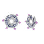 Rayelle Sapphire & Diamond Fashion Earrings