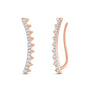 Vyrin Diamond Climber Earrings