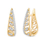 Feylor Diamond Hoop Bali Earrings