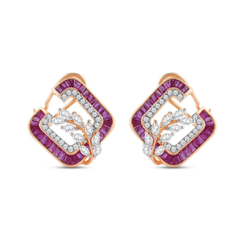 Roselle Earrings