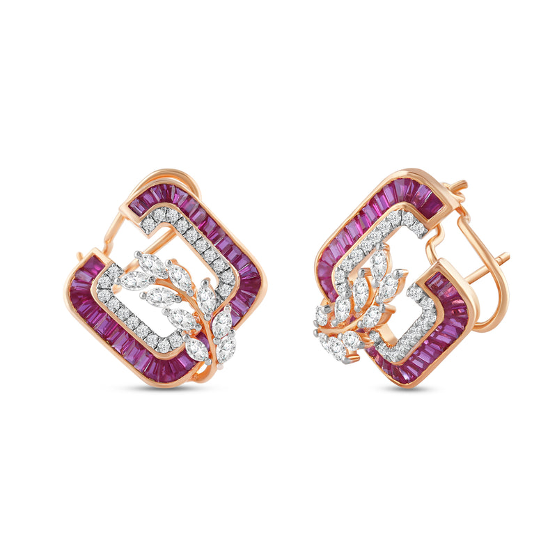 Roselle Earrings