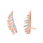 Lynara Diamond Climber Earrings