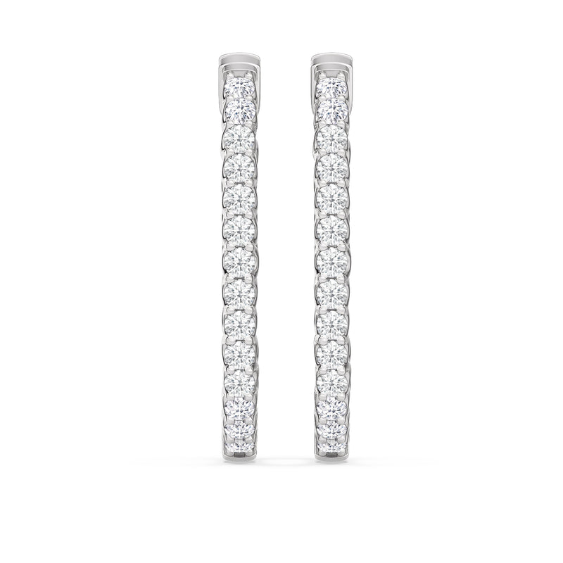 Inside Out "U" Basket Oval Hoops