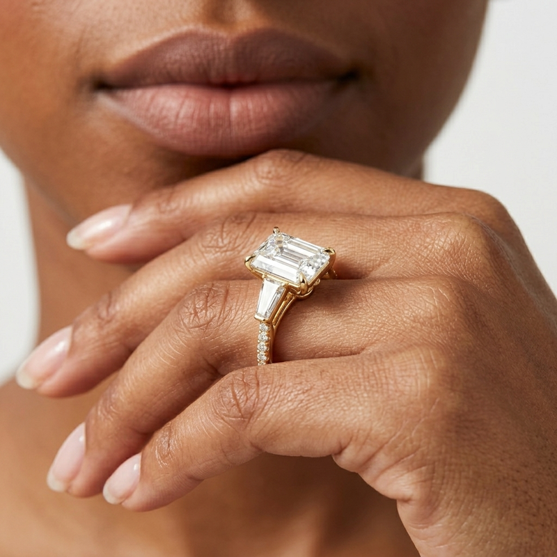 The W Horizon Engagement Ring