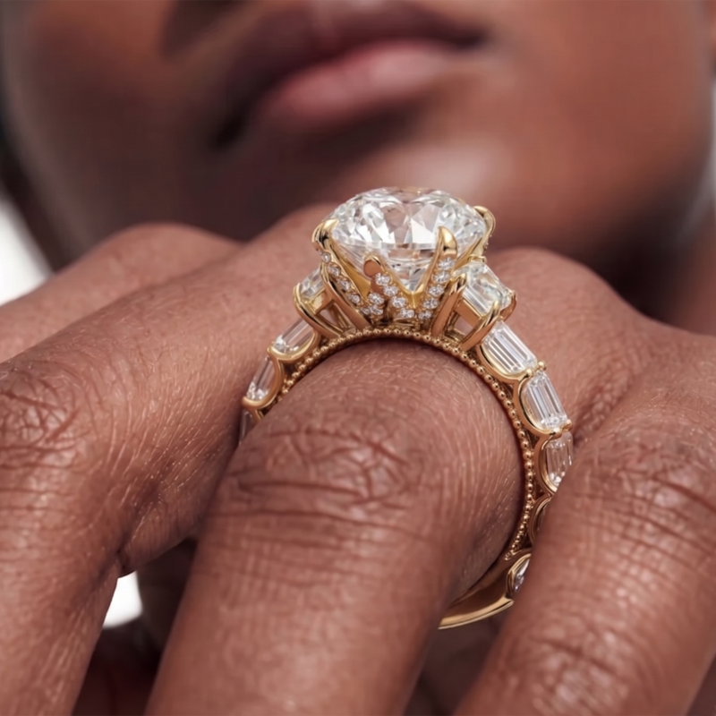 The W Zenith Engagement Ring