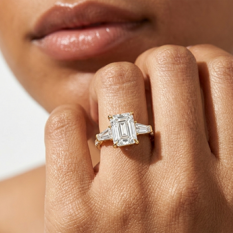 The W Horizon Engagement Ring