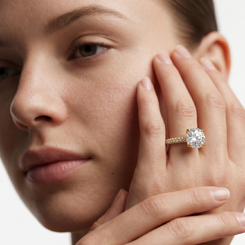 The W Radiance Engagement Ring