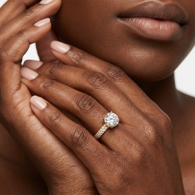 The W Radiance Engagement Ring