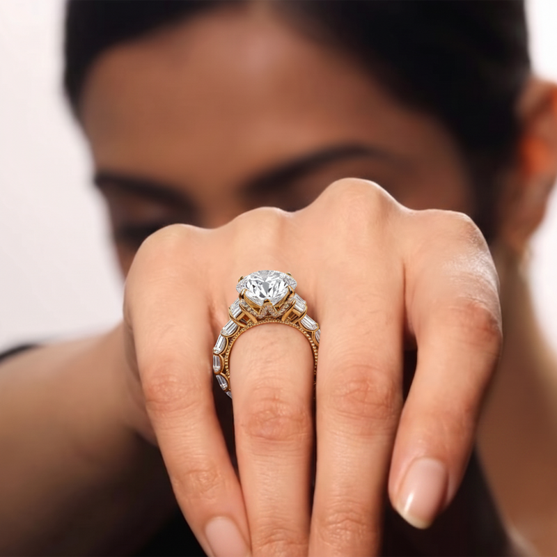 The W Zenith Engagement Ring