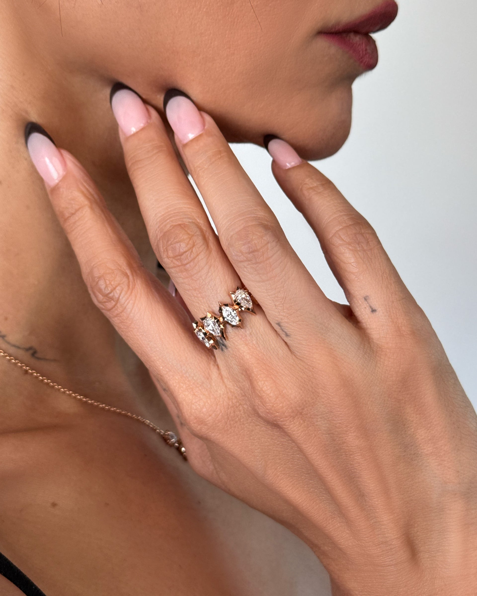 Arissa Half Eternity Ring