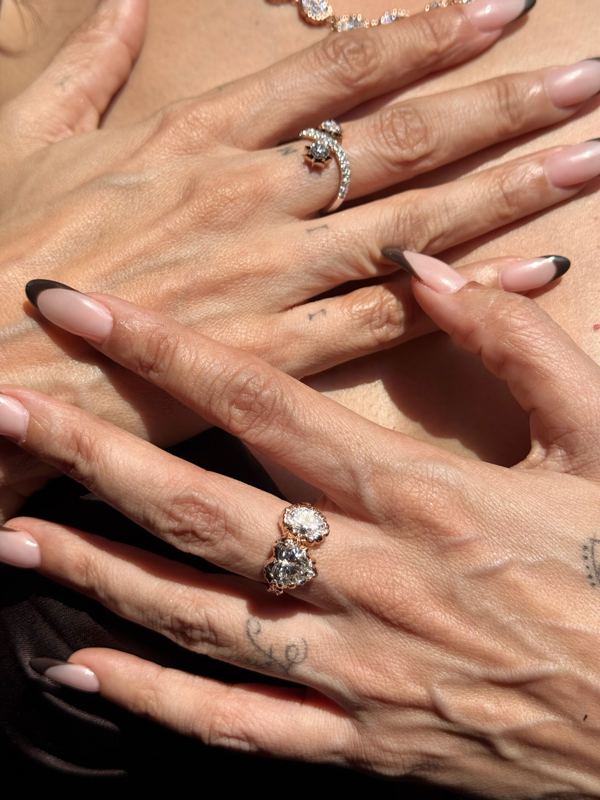 Norell Two Stone Ring