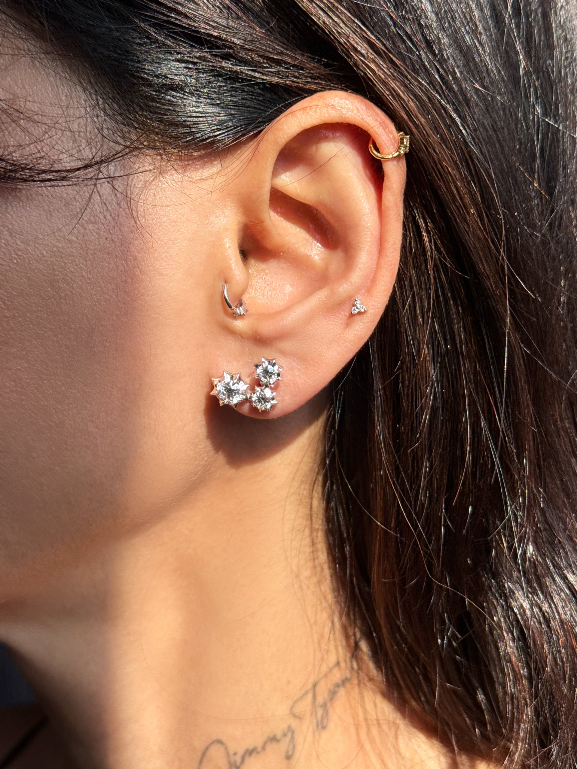 Constra Cluster Earrings