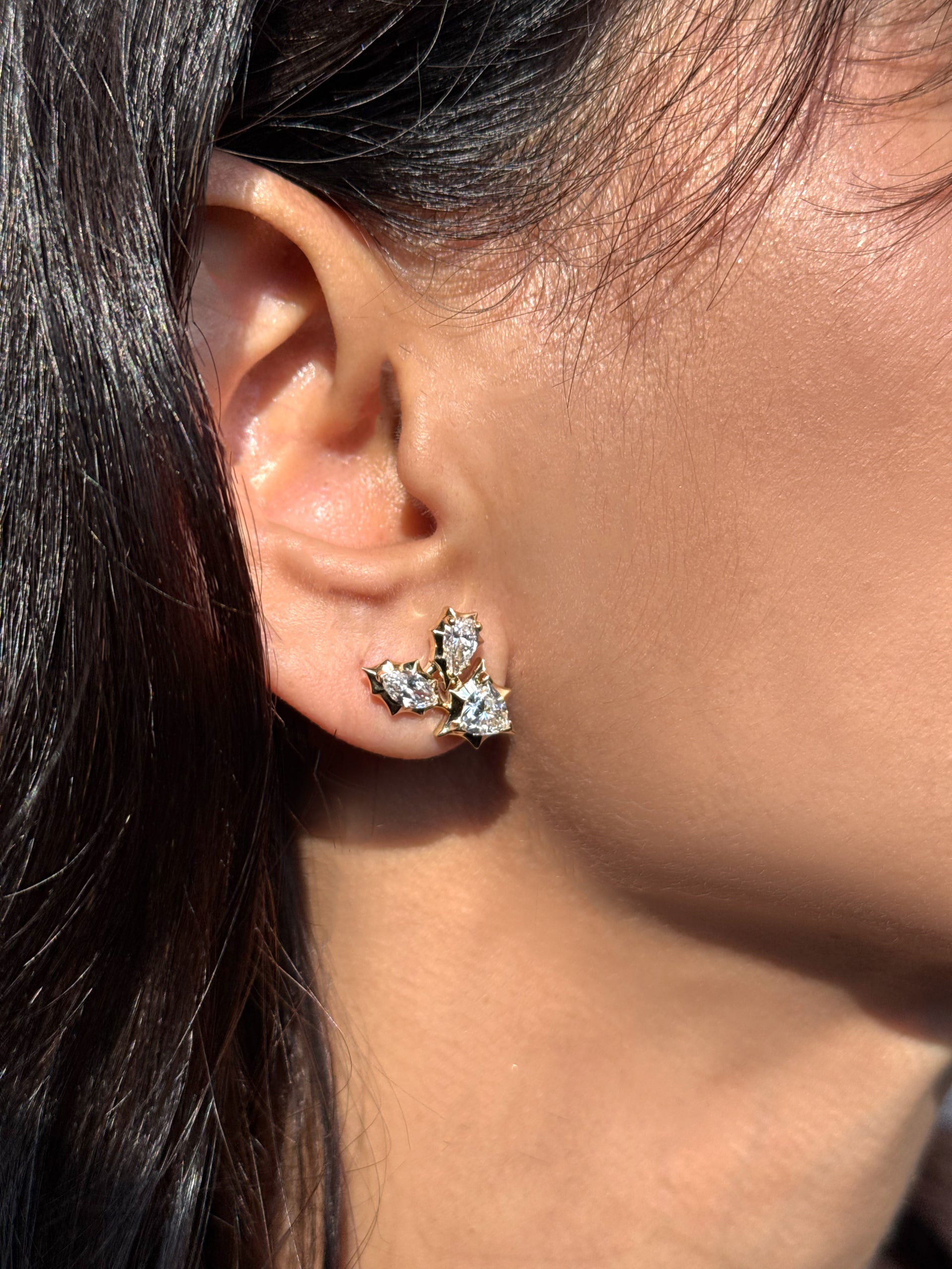 Ignite Cluster Earrings