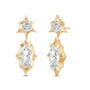 Astrael Lab Grown Diamond Drop Earrings