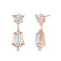 Valeris Dangler Lab Grown Diamond Drop Earrings