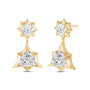 Triyx Lab Grown Diamond Drop Earrings