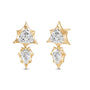 Dualis Lab Grown Diamond Stud Earrings