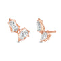 Petalix Lab Grown Diamond Stud Earrings