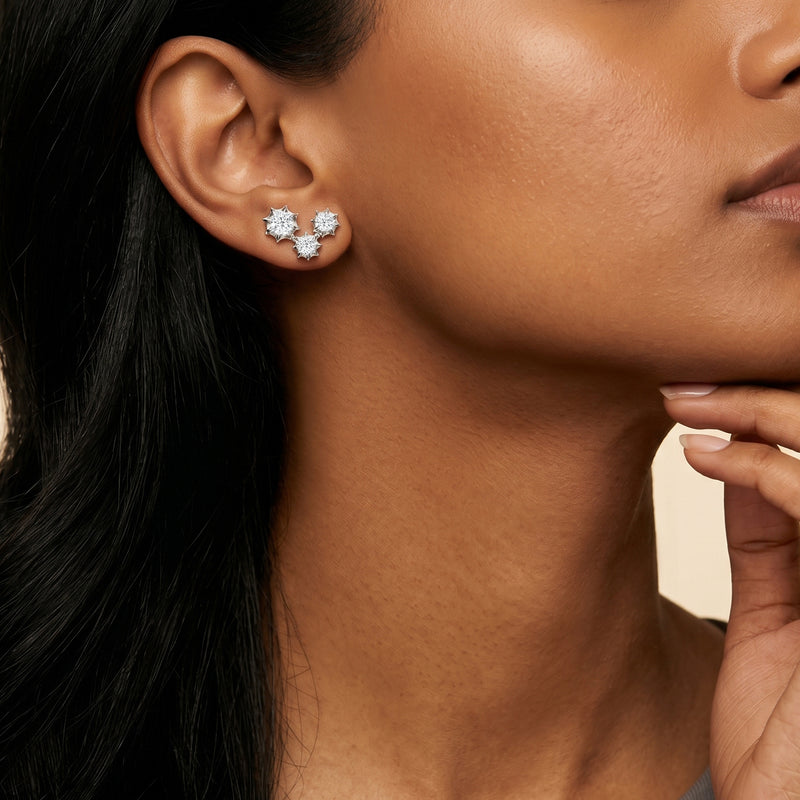 Constra Cluster Earrings