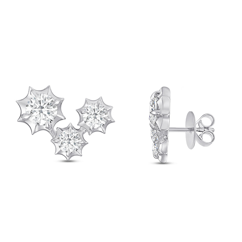Constra Cluster Earrings
