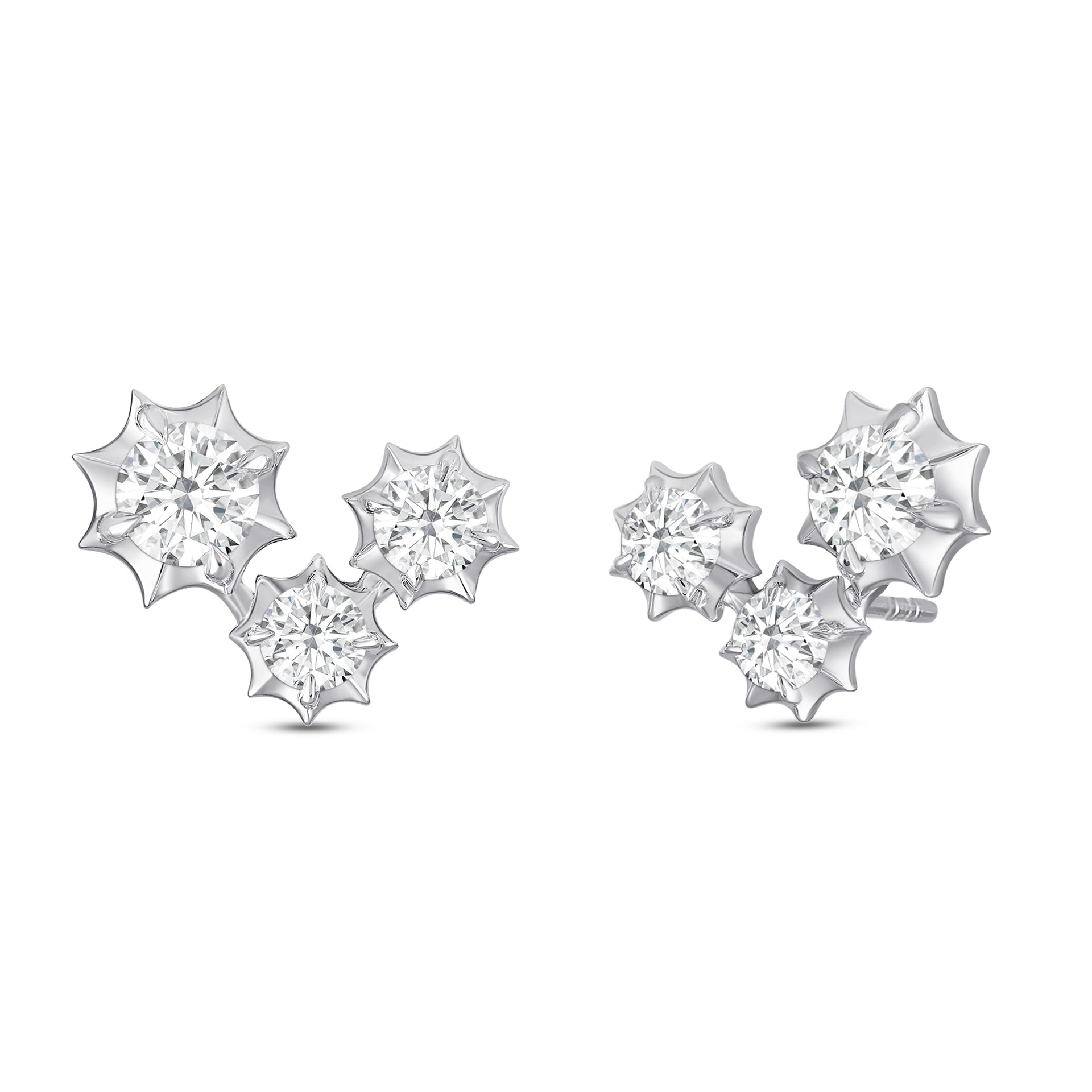 Constra Cluster Earrings