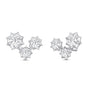 Constra Cluster Lab Grown Diamond Stud Earrings